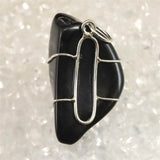 H&E社　チベタンテクタイト 原石 ペンダントトップ 9.4g (ID:83027)