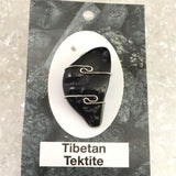 H&E社　チベタンテクタイト 原石 ペンダントトップ 9.4g (ID:83027)