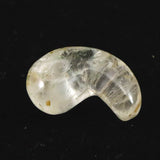 ガネーシュヒマール産 ヒマラヤ水晶  シルバールチル入り 勾玉 4.35ct (ID:83197)