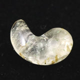 ガネーシュヒマール産 ヒマラヤ水晶  シルバールチル入り 勾玉 4.35ct (ID:83197)