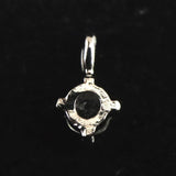 ロシア産 フェナカイト 3mmラウンド ペンダントトップ 0.21g (ID:83233)