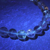 オイルインクォーツ  7mm玉ブレスレット 12.9g (ID:83427)