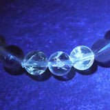 オイルインクォーツ  7mm玉ブレスレット 12.9g (ID:83427)