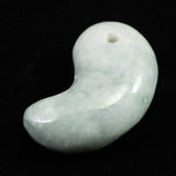 糸魚川翡翠  ヒスイ 小滝産 薄緑 30mm勾玉 ディレクトリカード付 12.23g (ID:83445)