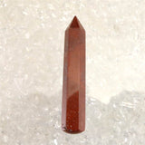 H&E社 レッドファイアアゼツライト(AZOZEO)  60mmワンド  証明書付 12.2g (ID:83490)