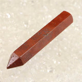 H&E社 レッドファイアアゼツライト(AZOZEO)  60mmワンド  証明書付 12.2g (ID:83490)