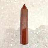 H&E社 レッドファイアアゼツライト(AZOZEO)  60mmワンド  証明書付 12.2g (ID:83490)