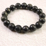 H&E社 ヒーラーズゴールド 12mm玉ブレスレット 証明書付 55.1g (ID:83508)