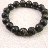 H&E社 ヒーラーズゴールド 12mm玉ブレスレット 証明書付 55.1g (ID:83508)