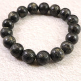 H&E社 ヒーラーズゴールド 12mm玉ブレスレット 証明書付 55.1g (ID:83508)