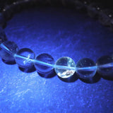 オイルインクォーツ  8.5mm玉ブレスレット 20.0g (ID:83932)