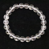 オイルインクォーツ  8.5mm玉ブレスレット 20.0g (ID:83932)