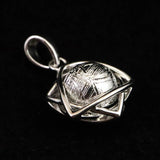 ギベオン 六芒星 ペンダントトップ 3.21g (ID:84150)