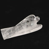 ヒマラヤ水晶 マニカラン産  77mm エンジェル 天使 置物 60.5ｇ (ID:84217)