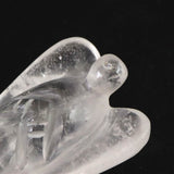 ヒマラヤ水晶 マニカラン産  77mm エンジェル 天使 置物 60.5ｇ (ID:84217)