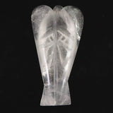 ヒマラヤ水晶 マニカラン産  77mm エンジェル 天使 置物 60.5ｇ (ID:84217)