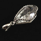 ハーキマーダイヤモンド 原石　ペンダントトップ 3.2g (ID:84453)