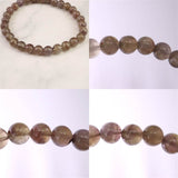 モンドクォーツ エレスチャル 6mmブレスレット 証明書付 9.9g (ID:84518)