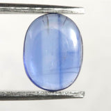 カイヤナイト 8.9mmオーバル カボション ルース 1.82ct (ID:84528)