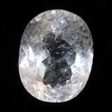 ロシア産 フェナカイト 16.6mm オーバルカット  ルース 鑑別書付 14.58ct (ID:84532)