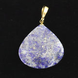 ラピスラズリ 24mmフリーフォーム ペンダントトップ 6.9g (ID:84805)