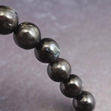 グリーンランド産 ヌーマイト STグレード 8mm玉 ブレスレット 20.2g  (ID:84848)