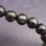 グリーンランド産 ヌーマイト STグレード 8mm玉 ブレスレット 20.2g  (ID:84848)