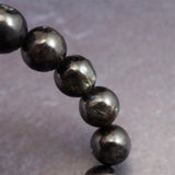 グリーンランド産 ヌーマイト STグレード 8mm玉 ブレスレット 20.2g  (ID:84848)