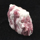 ピンクトルマリン入り水晶 46mm原石 39.9g (ID:85058)