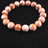 アラシャンアゲート ゴビアゲート　11mm玉ブレスレット 33.6g (ID:85312)