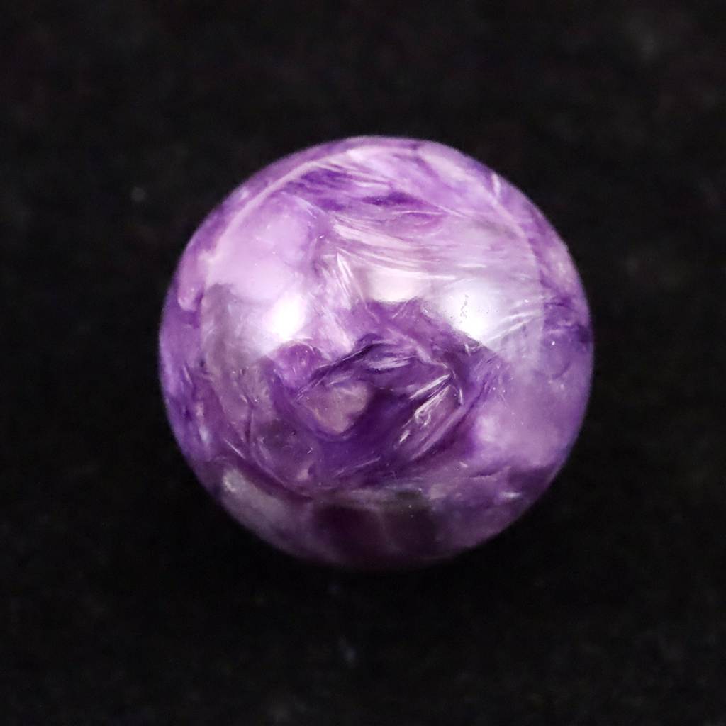 高品質 チャロアイトスフィアNo.2425 チャロアイト 19mmスフィア 9.7g (ID:85424) | 榎本通商