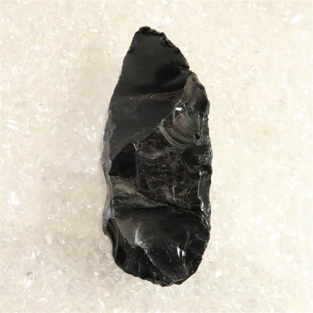 黒曜石 打製石器 99mm 後期旧石器時代 東北・北海道地域 79.0g (ID