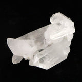 米国アーカンソー州産水晶  100mm原石クラスター 証明書付 288g (ID:85771)