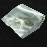 糸魚川翡翠  小滝産 45mm原石スライス グリーン ディレクトリカード付 44.74g (ID:85918)