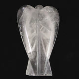 ヒマラヤ水晶 マニカラン産  82mm エンジェル 天使 置物 93.8ｇ (ID:86100)