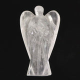ヒマラヤ水晶 マニカラン産  82mm エンジェル 天使 置物 93.8ｇ (ID:86100)