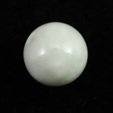 糸魚川翡翠 小滝産 薄緑 10.1mm玉ビーズ 現品 ディレクトリカード付 8.35ct (ID:86175)