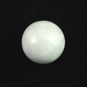 糸魚川翡翠 小滝産 薄緑 10.1mm玉ビーズ 現品 ディレクトリカード付 8.35ct (ID:86175)