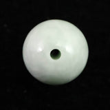 糸魚川翡翠 小滝産 薄緑 10.1mm玉ビーズ 現品 ディレクトリカード付 8.35ct (ID:86175)