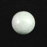 糸魚川翡翠 小滝産 薄緑 10.1mm玉ビーズ 現品 ディレクトリカード付 8.35ct (ID:86175)