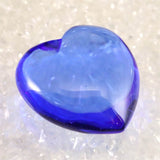 H&E社 シベリアンブルークォーツ 40mm ハート 36.1g (ID:86269)