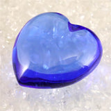 H&E社 シベリアンブルークォーツ 40mm ハート 36.1g (ID:86269)