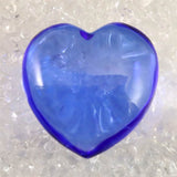 H&E社 シベリアンブルークォーツ 40mm ハート 36.1g (ID:86269)