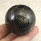 H&E社 アルベゾナイト アルベゾン閃石　40mm スフィア 113.0g (ID:86390)