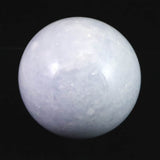 セレスタイト 天青石  69mmスフィア　丸玉　505ｇ (ID:86549)