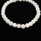 H&E社 アゼツライト（AZOZEO)　6mm玉ブレスレット 証明書付 10.0g (ID:86606)