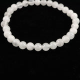 H&E社 アゼツライト（AZOZEO)　6mm玉ブレスレット 証明書付 10.0g (ID:86606)