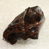 北海道産 オブシディアン 黒曜石 花十勝 110mm原石 229g (ID:86700)