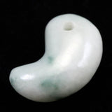 糸魚川翡翠  ヒスイ 小滝産 薄緑 22mm勾玉 ディレクトリカード付 4.39g (ID:87232)