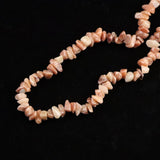 H&E社 ローダゼツ ピンクアゼツライト(AZOZEO) ナゲットネックレス 証明書付 82.3g  (ID:87396)